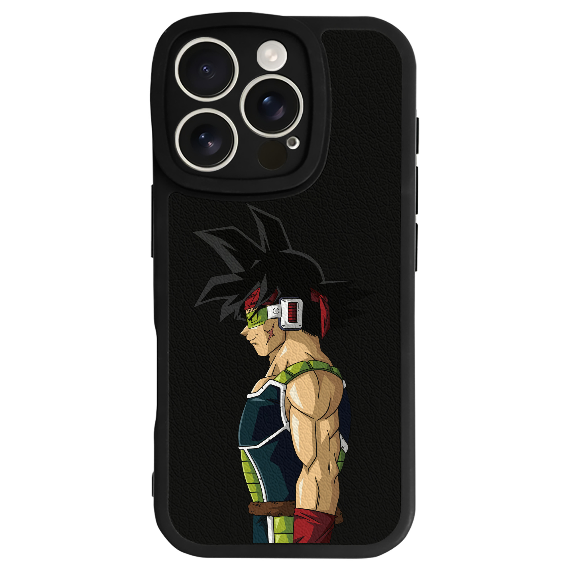 （画像用） ドラゴンボール バーダック DRAGON BALL Burdock 【iPhone 16シリーズ対応】シリコンスマホケース（レザー調） 材質：シリコン